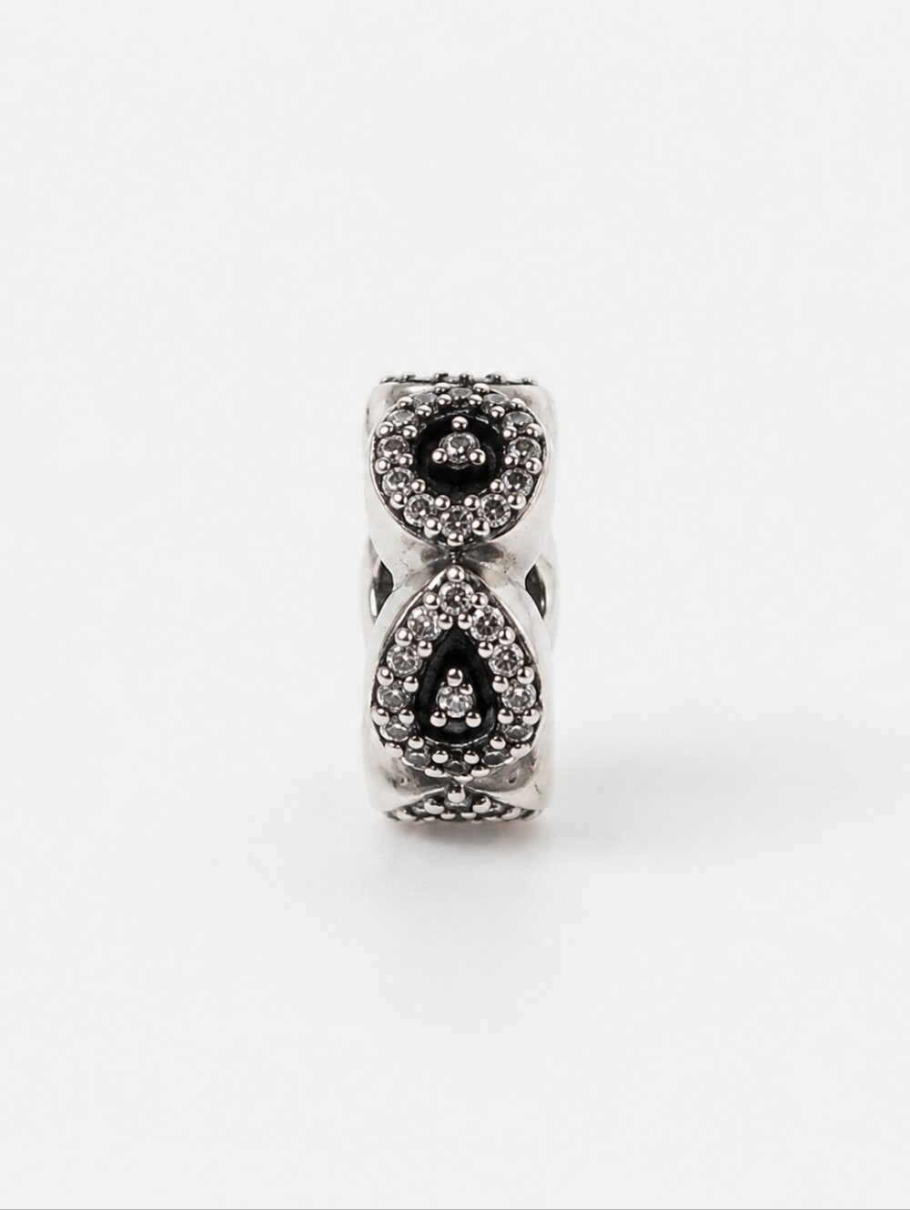 Authentic Pandora Cascading Glamour Spacer Charm 796270CZ Retired S925 ALE